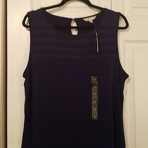 Navy blue tank